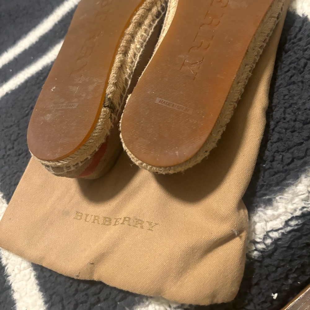 Burberry espadrilles